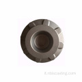 Individualus aliuminio plieno liejimas, skirtas kalti mažas metalines dalis
